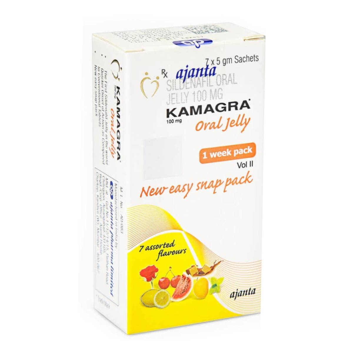 Kamagra oral jelly 100mg Vol II